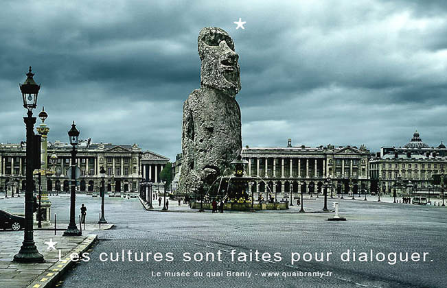 Campagne du musée du quai Branly ©Régis Fialaire